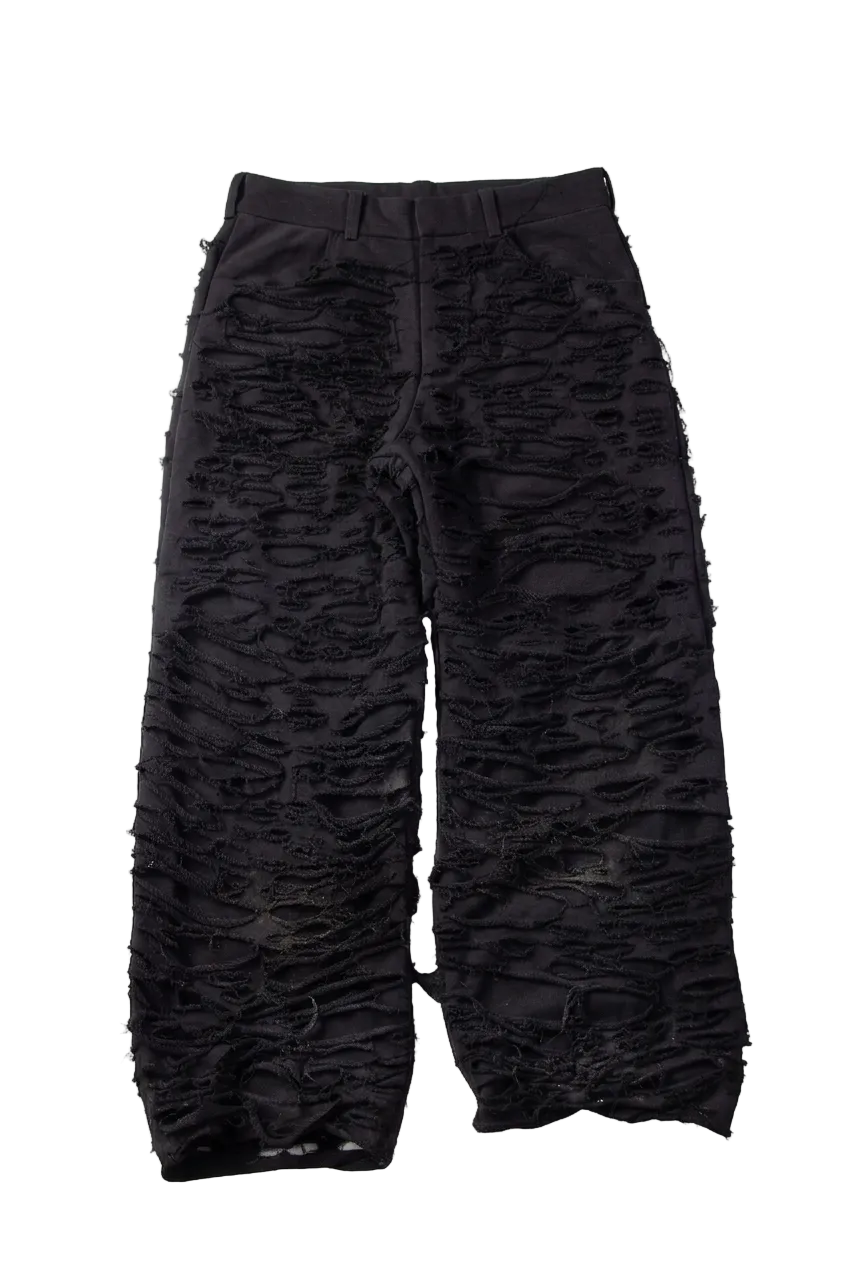 Double layered destr0y pants
