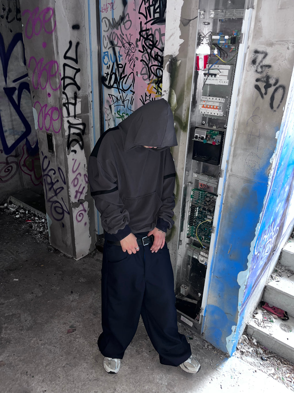 FLY Sport hoodie  gray