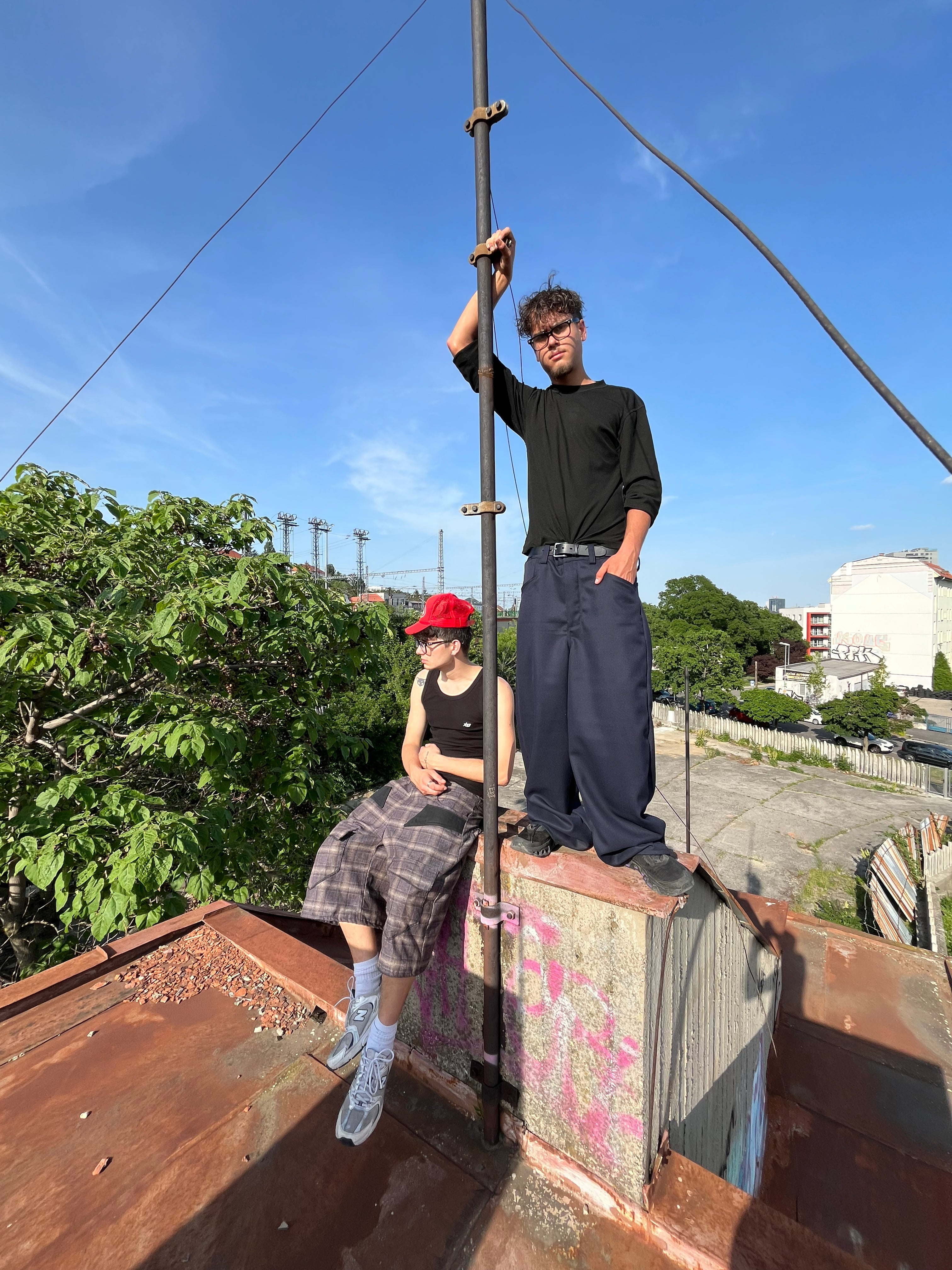 FLY  Casual baggy pants