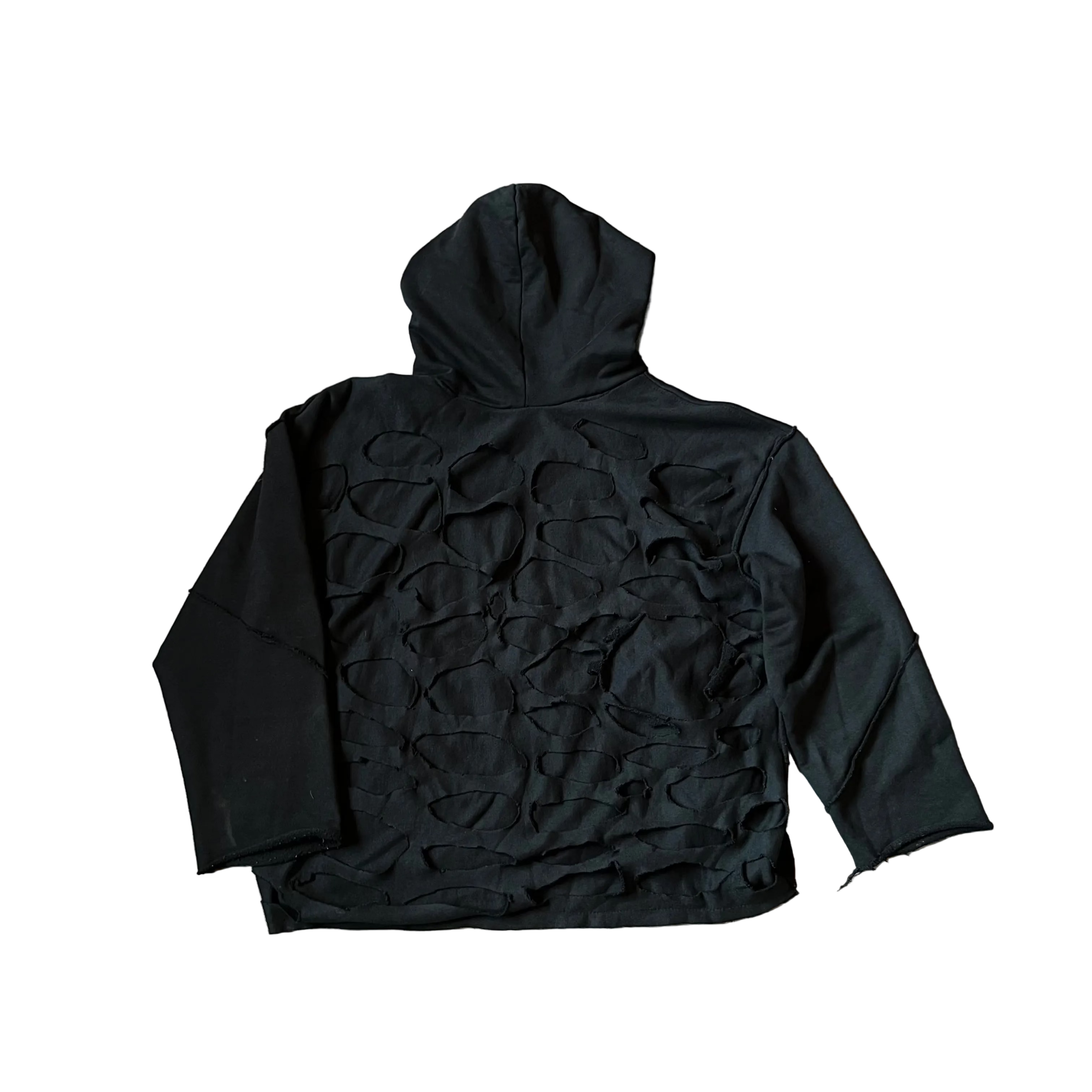 FLY up pocket hoodie v1 Black